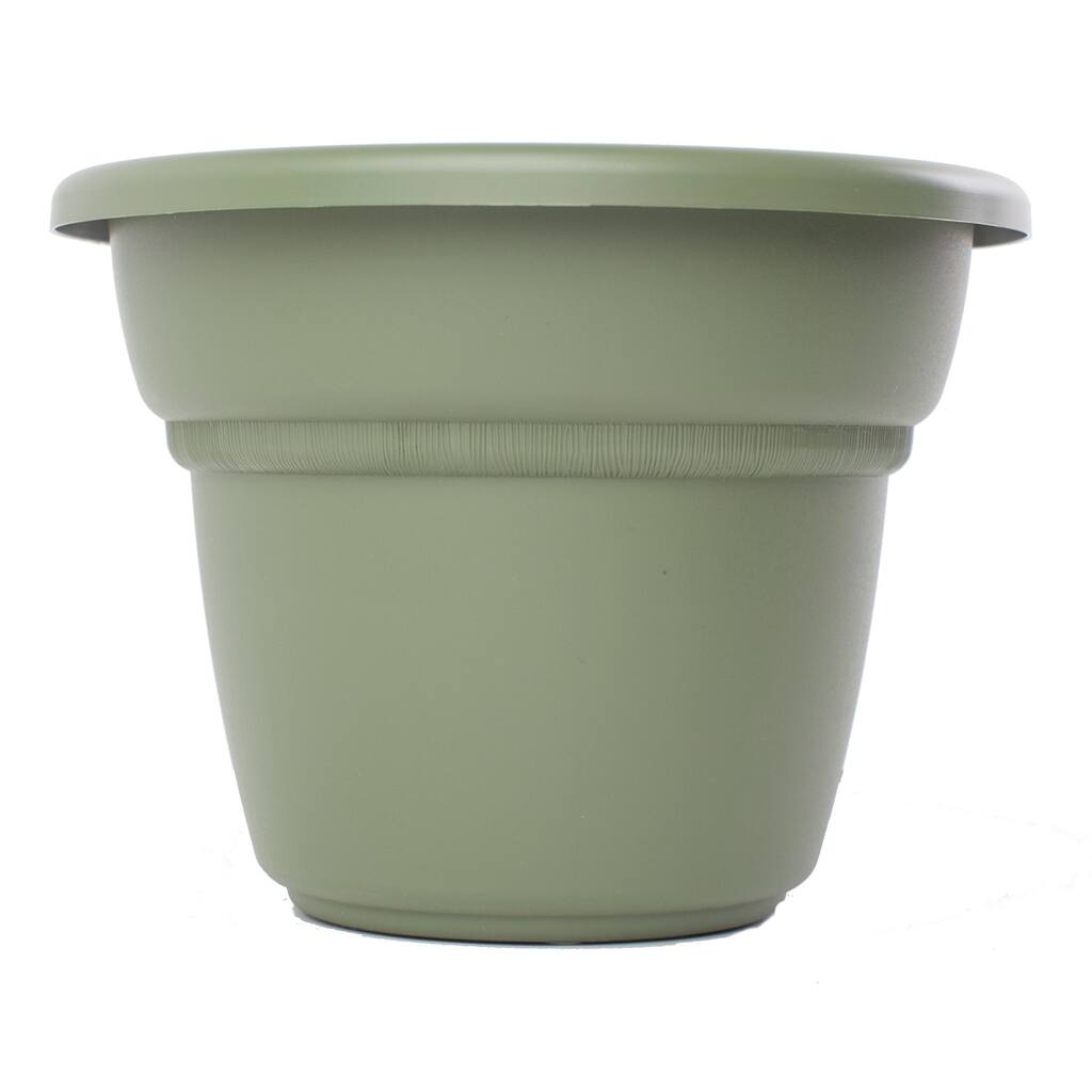 Bloem Milano Living Green Planter (Pack of 6)