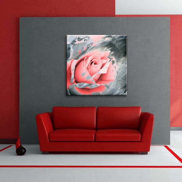 Ready2hangart Alexis Bueno Painted Petals XLVII B Canvas Wall Art