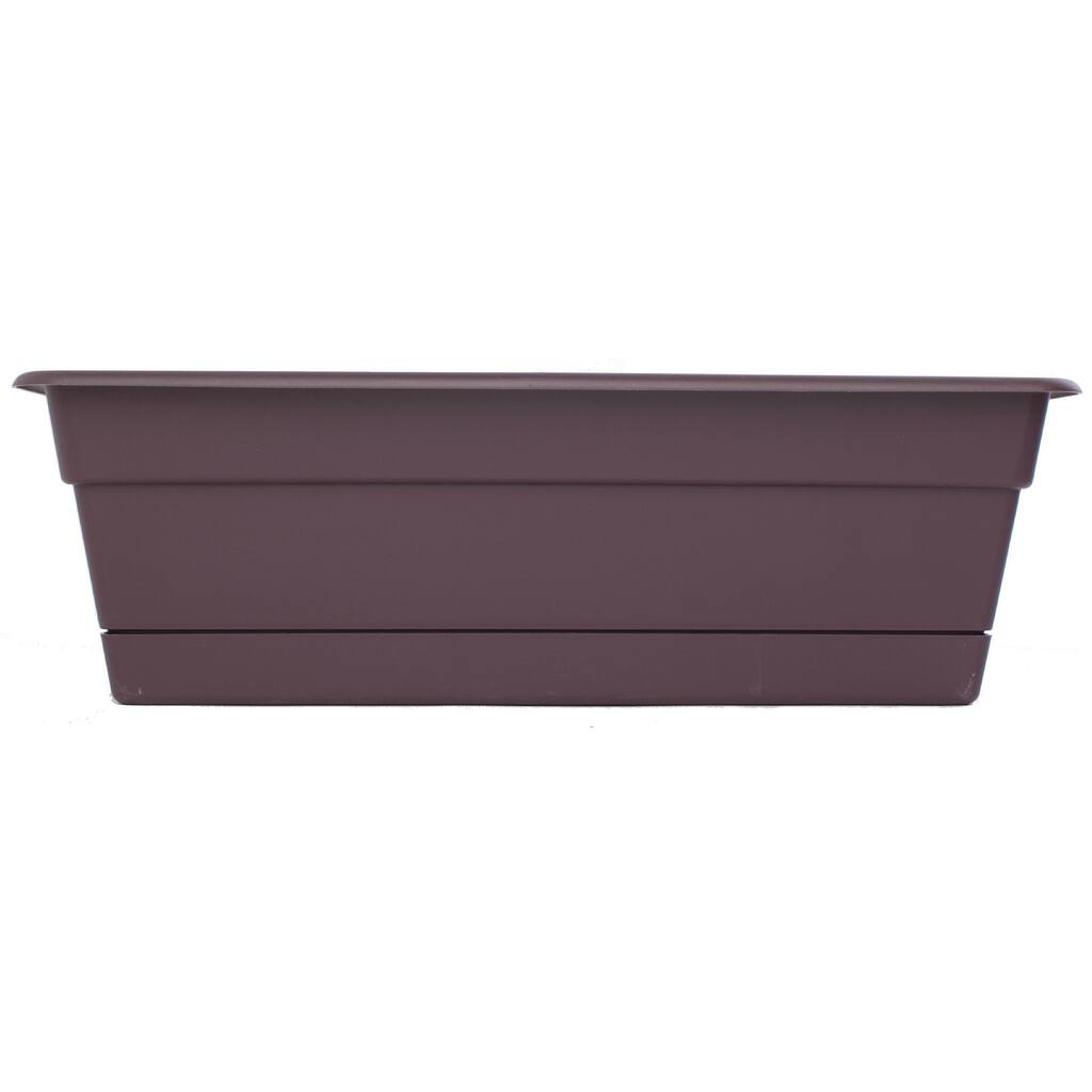Bloem Dura Cotta Exotica Window Box Planter (Pack of 6)