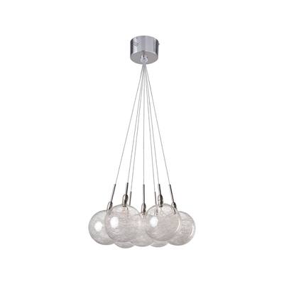 Starburst Chrome 7-light Multi-light Pendant