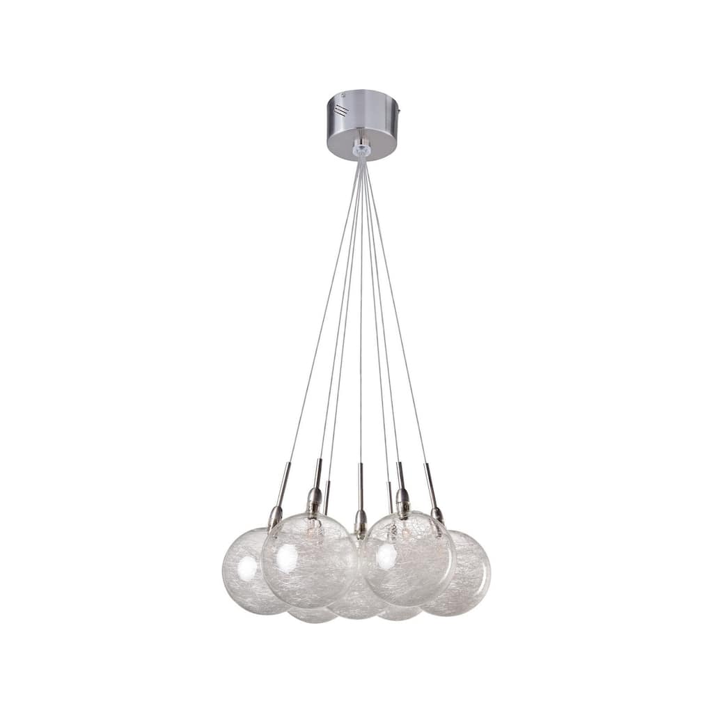 Starburst Chrome 7-light Multi-light Pendant