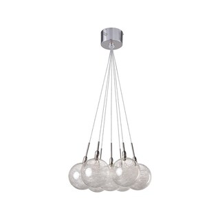 Starburst Chrome 7-light Multi-light Pendant