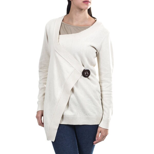 ivory wrap cardigan