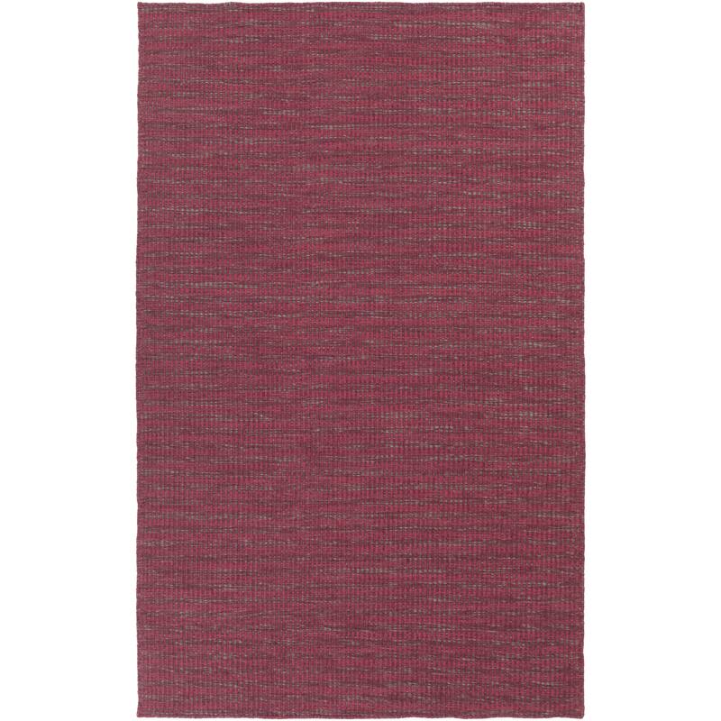 Hand-Woven Lorelai Stripe Reversible Wool Area Rug