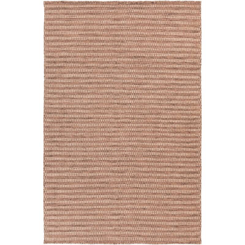 Hand-Woven Lorelai Stripe Reversible Wool Area Rug