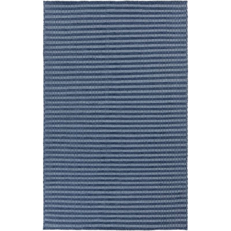 Hand-Woven Lorelai Stripe Reversible Wool Area Rug