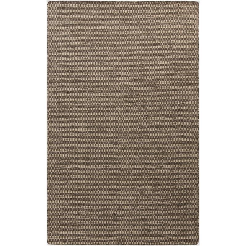 Hand-Woven Lorelai Stripe Reversible Wool Area Rug