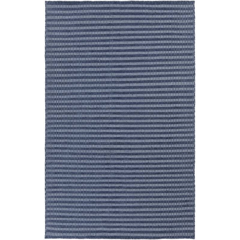 Hand-Woven Lorelai Stripe Reversible Wool Area Rug