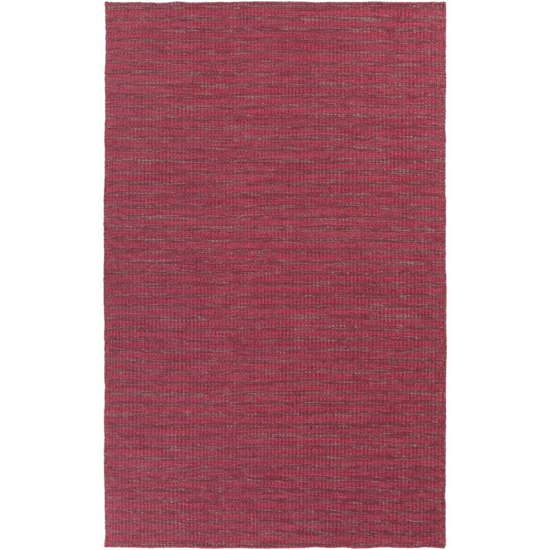 Hand-Woven Lorelai Stripe Reversible Wool Area Rug