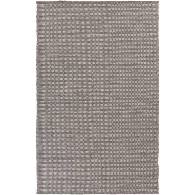 Hand-Woven Lorelai Stripe Reversible Wool Area Rug