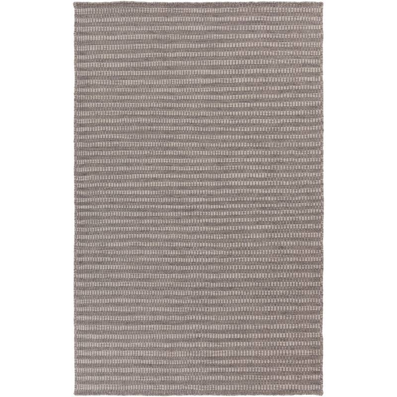 Hand-Woven Lorelai Stripe Reversible Wool Area Rug