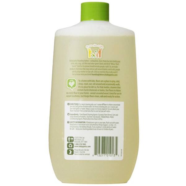 Shop Babyganics 16 Ounce Floor Cleaner Concentrate Fragrance Free