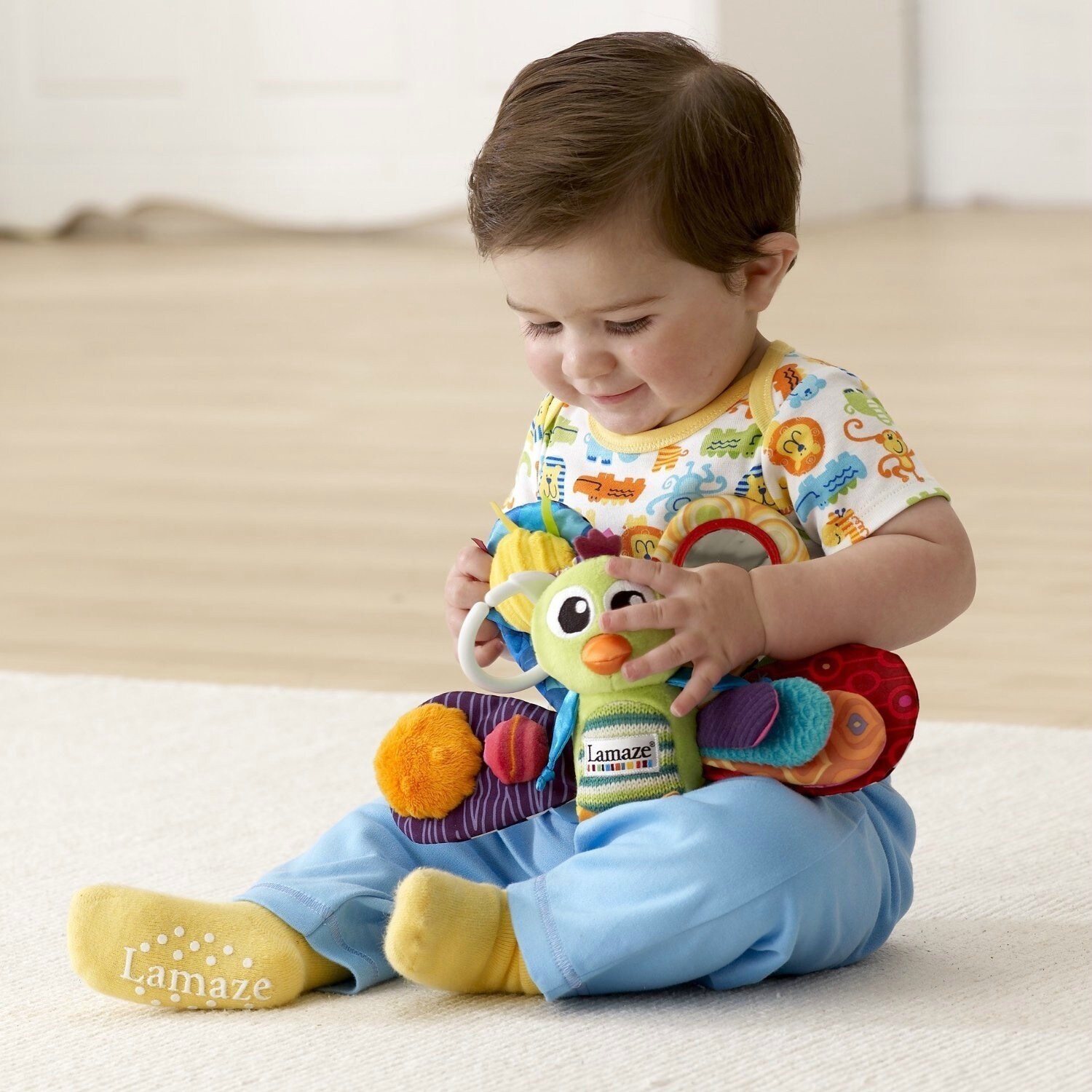 lamaze peacock toy