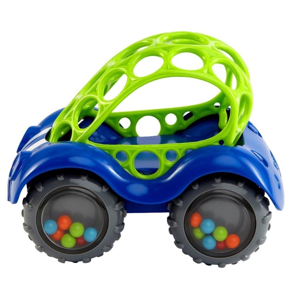 Toys Oball Rattle Race Car Baby Teether Roll Cars Children Learn Wheel 1 Piece