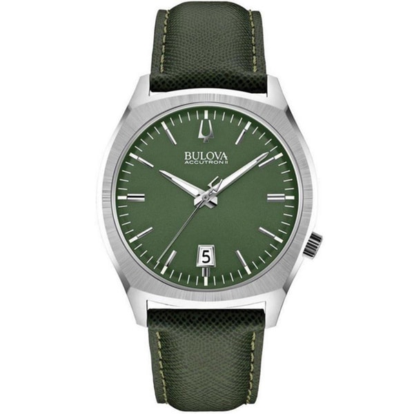 bulova high frequency sport stainless steel men's watch