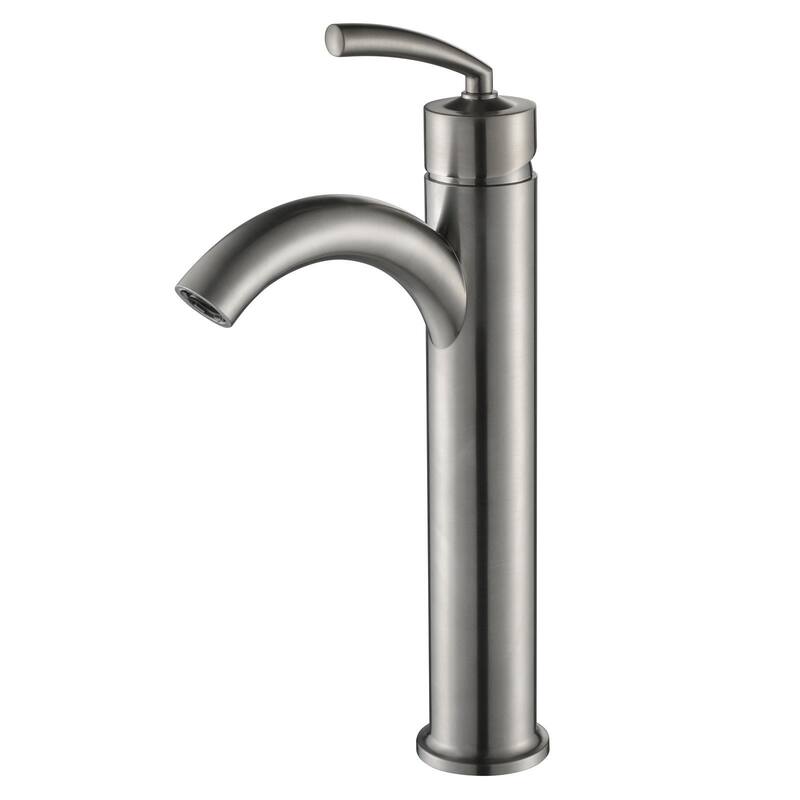 Elite Round High Temperature Grade A Ceramic Bathroom Sink and Faucet, Sink Model 4157