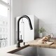 VIGO Gramercy Matte Black Pull-Down Kitchen Faucet - Thumbnail 0