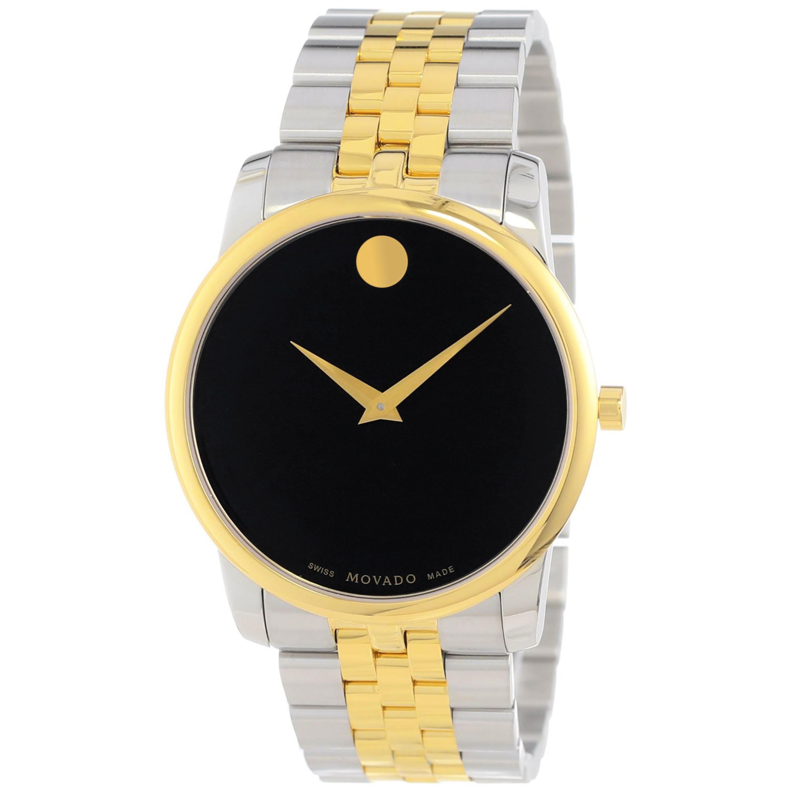 movado two tone museum watch