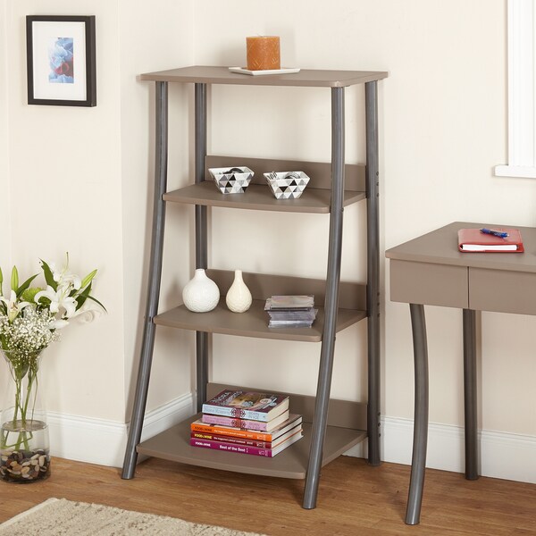 Simple living taupe finn 4 tier shelf free shipping today