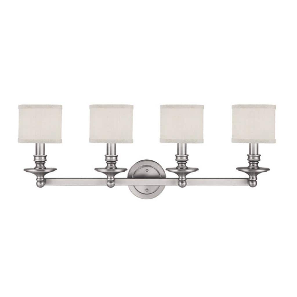 Midtown 4-light Matte Nickel Bath/Vanity Light - Matte Nickel