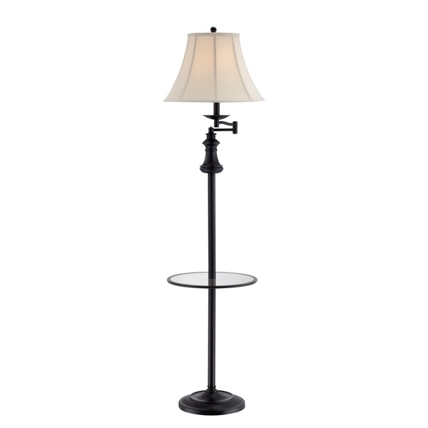 Lite Source Brandice 1-light Swing Arm Floor Lamp
