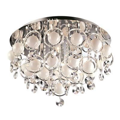 Lite Source Bubbles 18-light Flush Mount