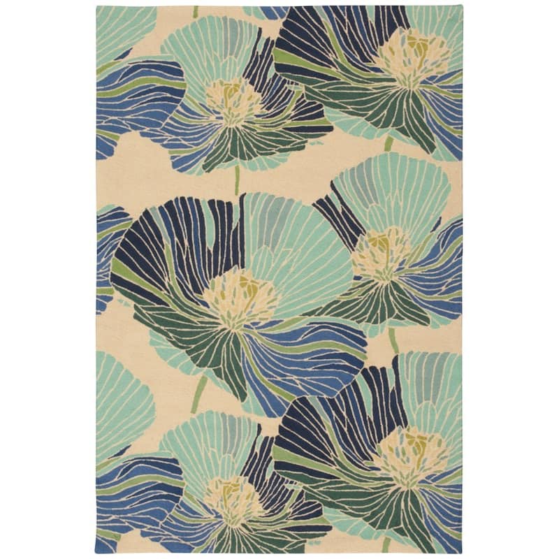 Nourison Fantasy Abstract Floral Area Rug