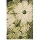 preview thumbnail 19 of 30, Nourison Fantasy Abstract Floral Area Rug 5' x 7'6" - Green