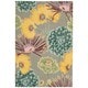 preview thumbnail 11 of 13, Nourison Fantasy Abstract Floral Area Rug 2'3" x 8' Runner - Grey - Rectangle