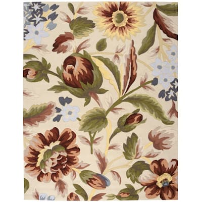 Nourison Fantasy All Over Floral Area Rug