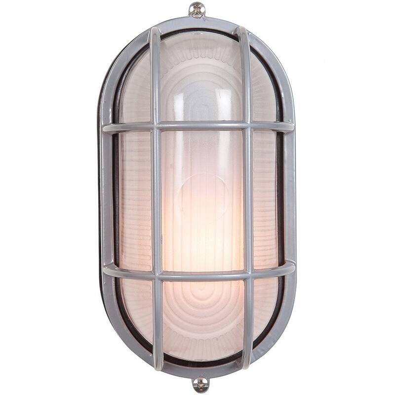 Access Lighting Nauticus 1-light Grid Bulkhead - Silver