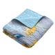 preview thumbnail 5 of 4, Greenland Home Fashions Watercolor Dream Quilted Cotton Throw