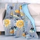 preview thumbnail 3 of 4, Greenland Home Fashions Watercolor Dream Quilted Cotton Throw