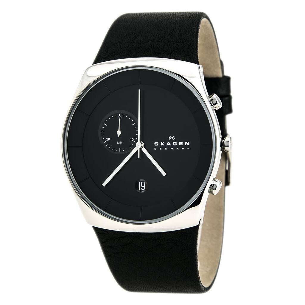 Skagen Men's SKW6070 Havene Chronograph Leather Watch