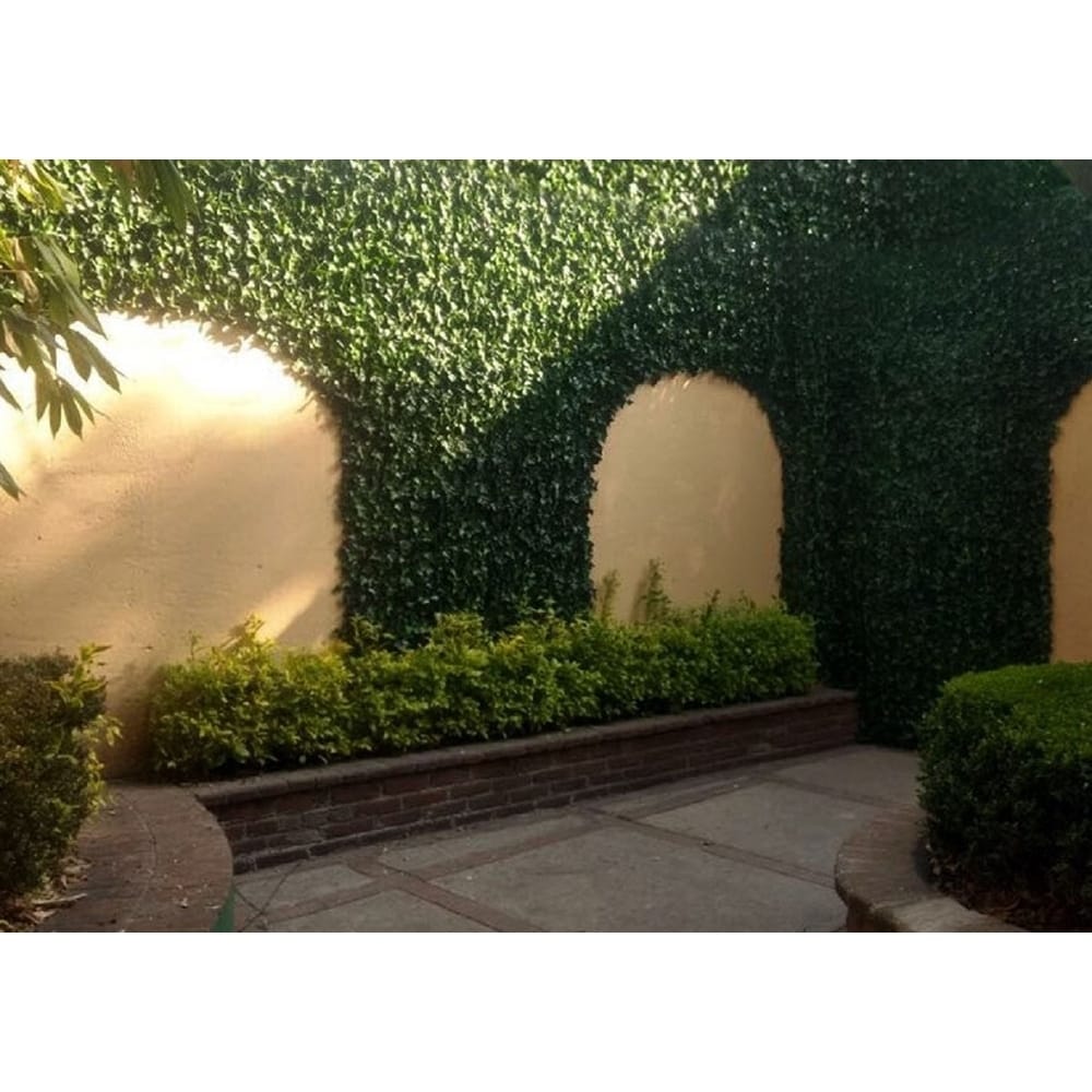 Indoor Outdoor English Ivy Artificial Foliage Wall Panels Set Of 4 Overstock