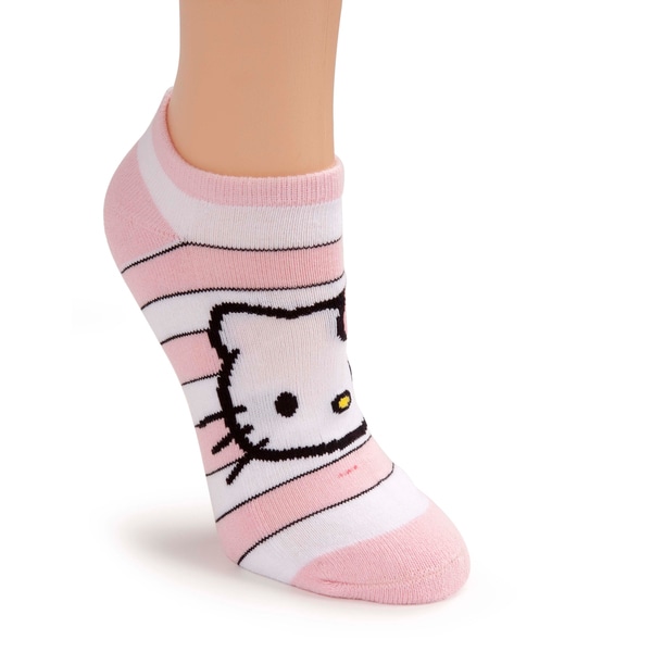 Shop Hello  Kitty  Women s Pink Terry Bottom Striped Sports 