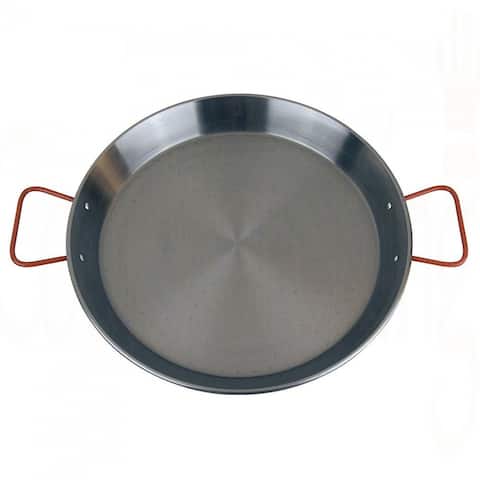 Magefesa Carbon Steel 17-inch PAELLA PAN (Aprox. 10 Servings)