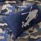 preview thumbnail 4 of 3, Mi Zone Andrew Blue Reversible Camouflage Quilt Set with Throw Pillow