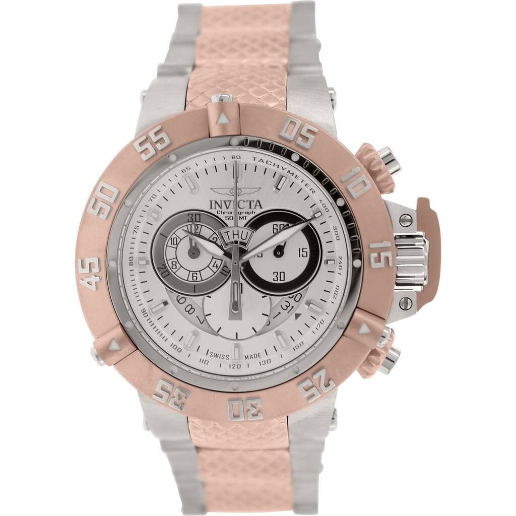 Invicta Men's Subaqua Stainless Steel Swiss Chronograph Watch