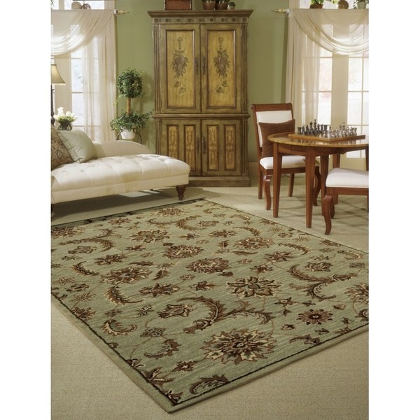 Nourison India House Light Green Rug