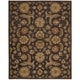 preview thumbnail 6 of 26, Nourison India House Traditional Area Rug 8' x 10'6" - Black - Runner/Rectangle
