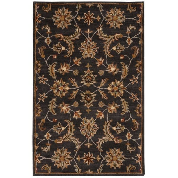 slide 2 of 28, Nourison India House Traditional Area Rug 2' 6" x 4' - Black - Runner/Rectangle