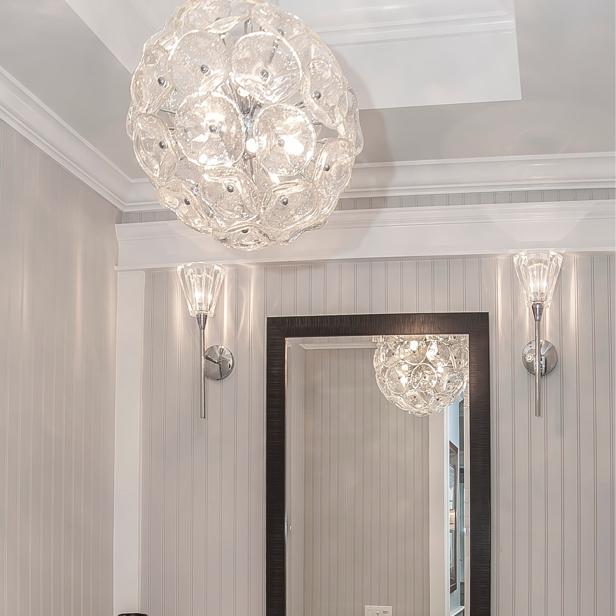 Maxim Lighting Visione 1 Light Chrome Wall Sconce Maxim Lighting Visione 1 Light Chrome Wall Sconce