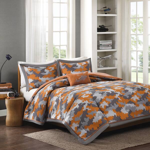 Shop Mi Zone Mikey Orange Comforter Set On Sale Free Shipping