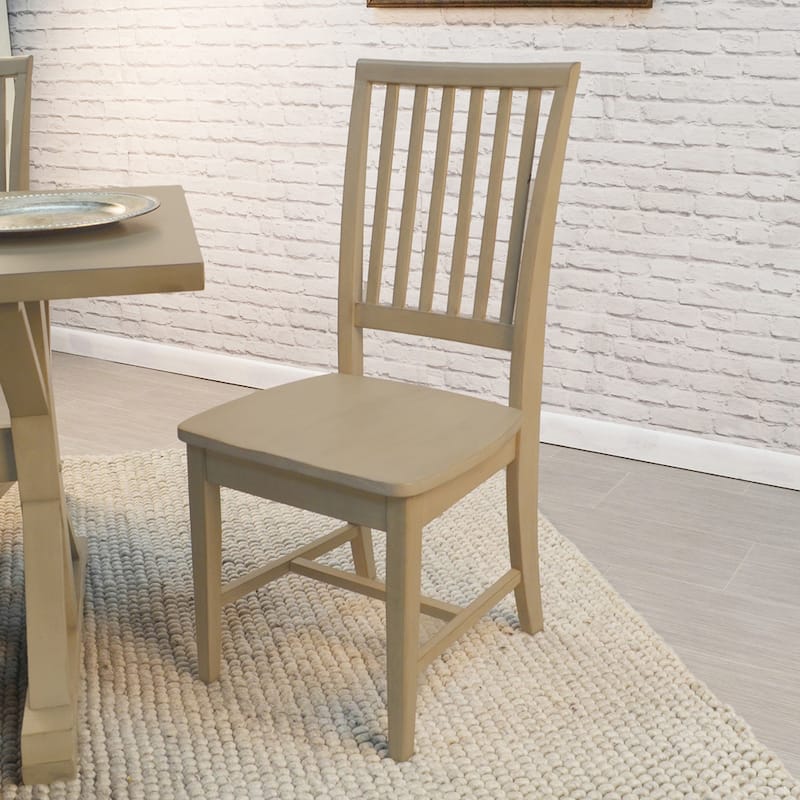 Hudson Traditional Slat Back Dining Chair