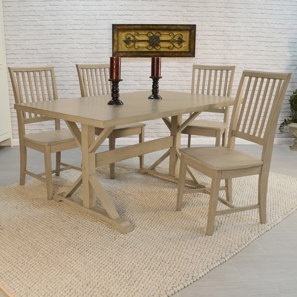 Shop Perry Mission Style Hardwood Dining Chair On Sale Free