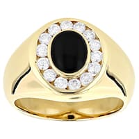 Buy Onyx Men S Rings Online At Overstock Our Best Men S Jewelry Deals