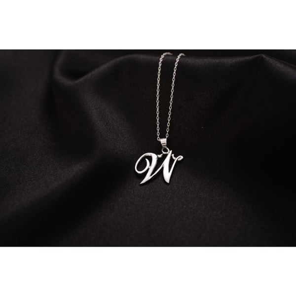 Beautiful Sterling silver 925 sterling Sterling Silver Initial L Pendant