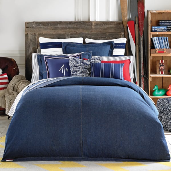 Shop Tommy Hilfiger Denim Duvet Cover Overstock 9761587