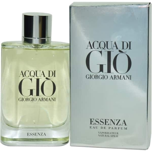 Shop Giorgio Armani Acqua Di Gio Essenza Men S 4 2 Ounce Eau De Parfum Spray Overstock